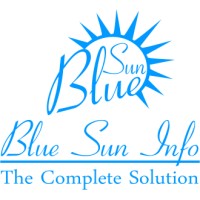 BLUE SUN INFO (Since 2002) Logo